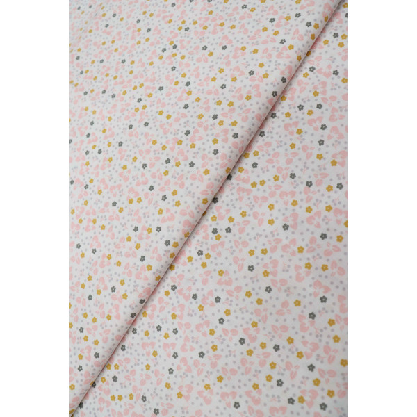 Algodão Floral Estampado