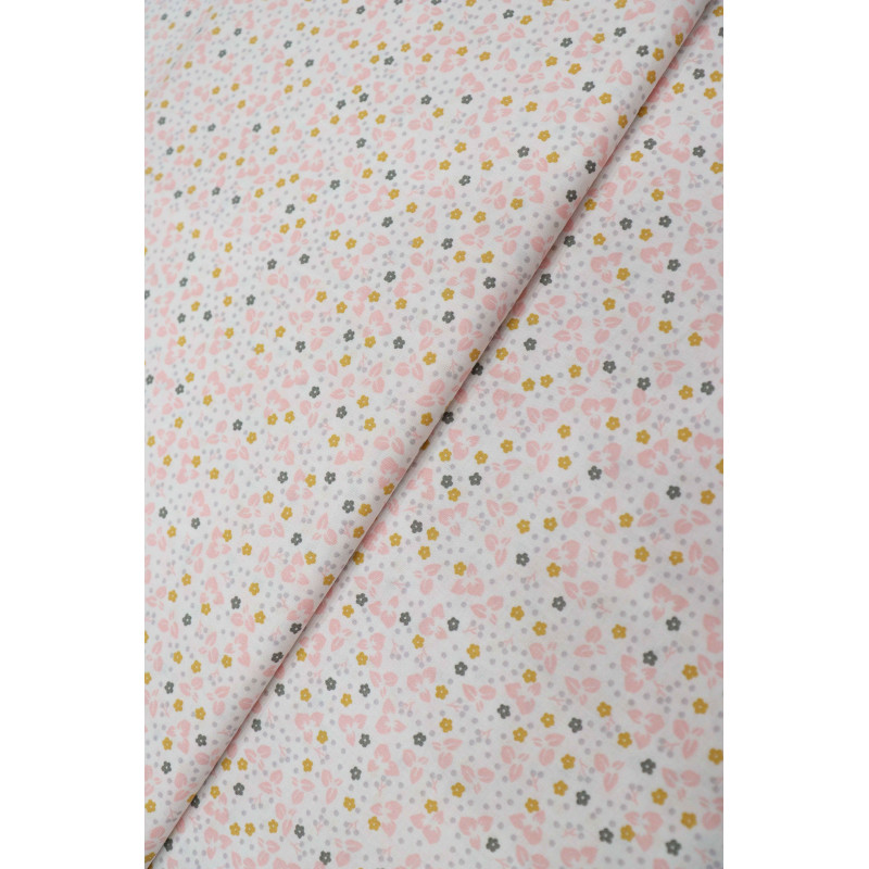 Algodão Floral Estampado