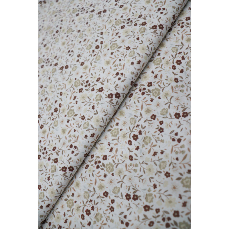 Algodão Floral Estampado