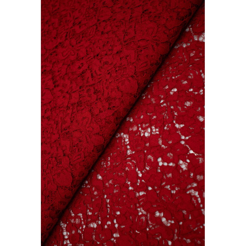 Renda Floral - Vermelho