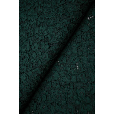 Renda Floral - Verde Escuro