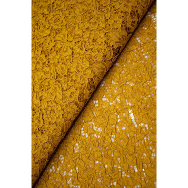 Renda Floral - Amarelo 