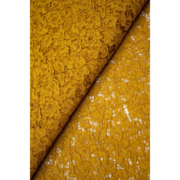 Renda Floral - Amarelo 