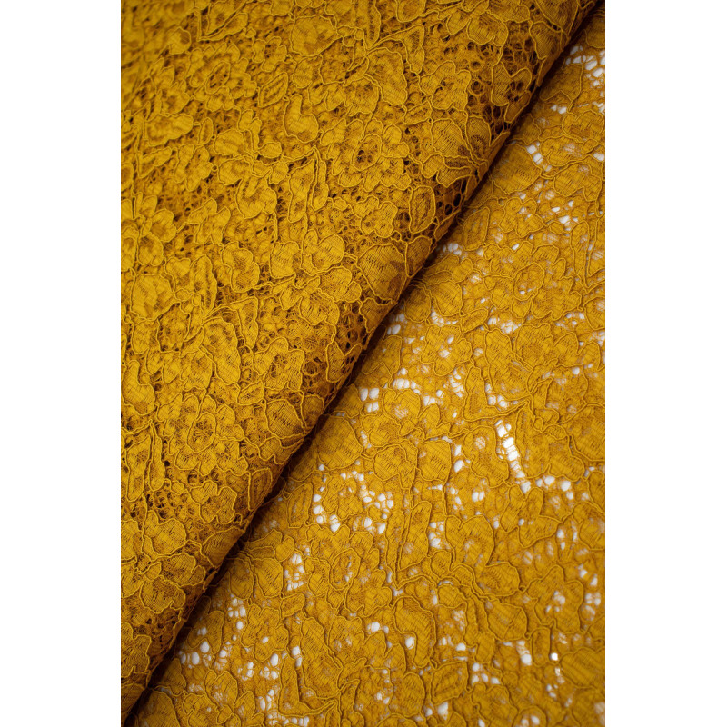 Renda Floral - Amarelo 